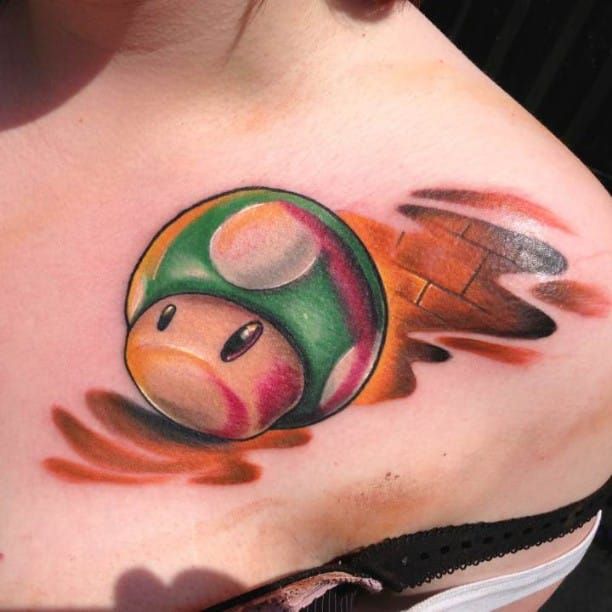 Pin on Evil Mushroom Tattoo Drawings
