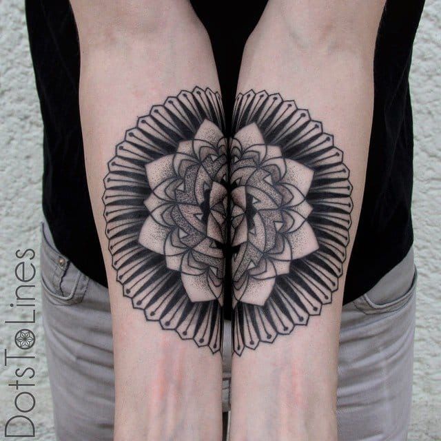 Half Mandala tattoo by Kristie Yuka  Post 17948