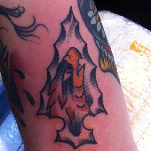 22 Piercing Arrowhead Tattoos • Tattoodo