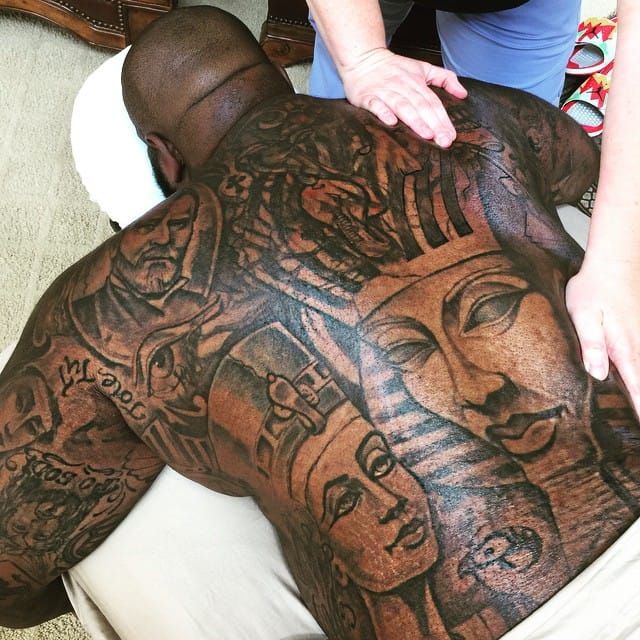 Rick Ross Back Tattoos Pin rick ross tattoos on  Urban tattoos Tattoos  Human canvas