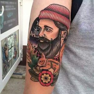 Brilliant Lumberjack Tattoo by Oliwia Daszkiewicz