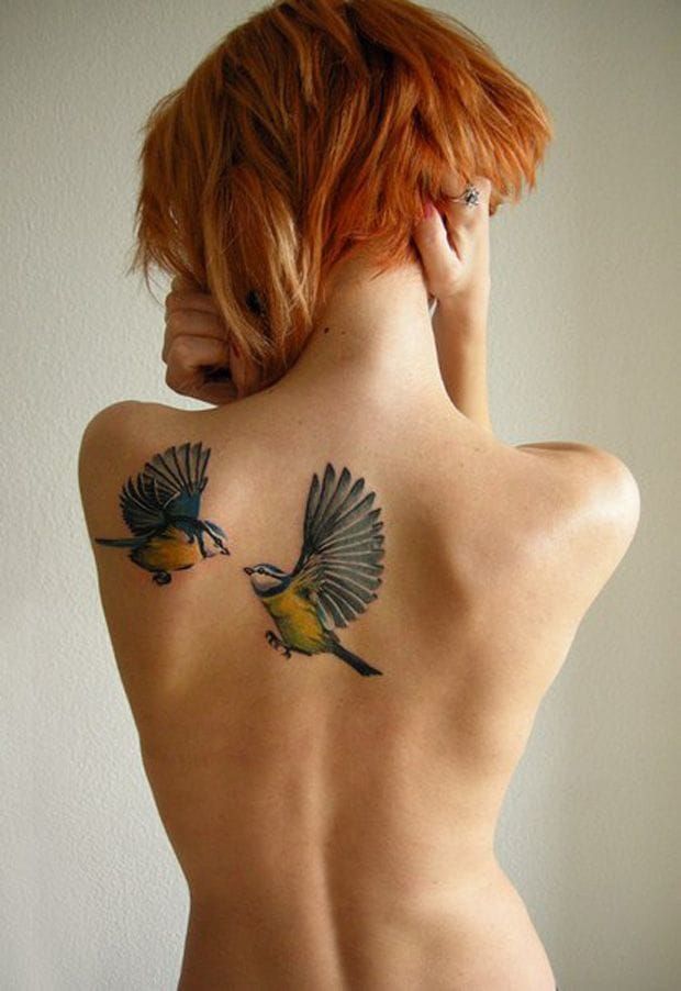 Pin by Amy Karp on Tatoos  Finch tattoo Family tattoos Yellow bird  tattoo