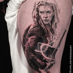 Powerful Lagertha by Carlos Torres...