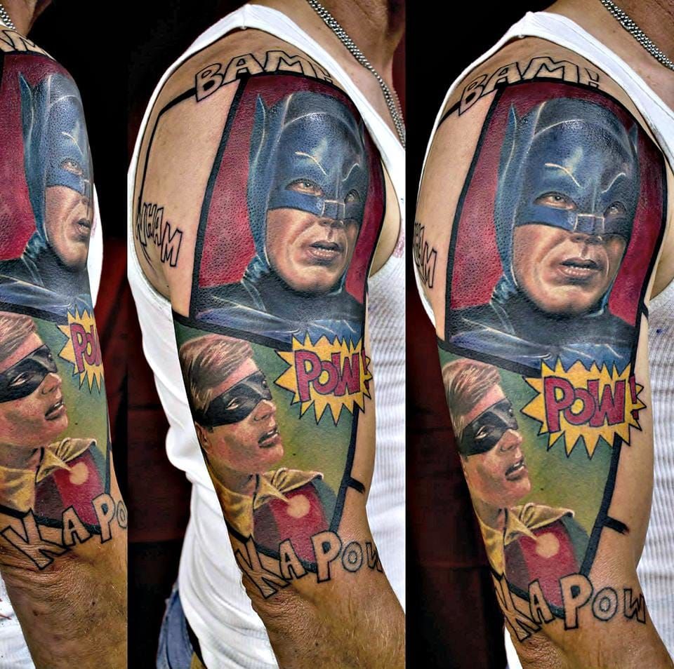 by Jerry Pipkins (Professional Tattoo Artist) of IV Horsemen Tattoo Parlor in Panama City, Florida