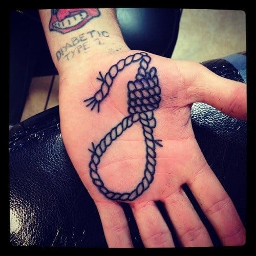 Noose Palm Tattoo by Billy White