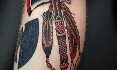 cherokee war tattoo