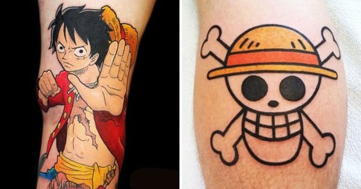 35 Awesome One Piece Tattoos For The Straw Hat Pirates! 