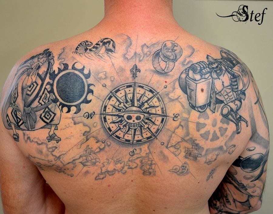 Jolly Roger Tattoo One Piece