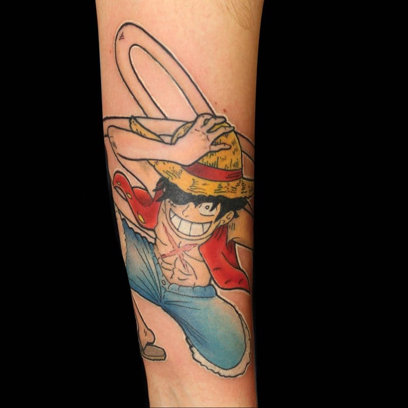 35 Awesome One Piece Tattoos For The Straw Hat Pirates! • Tattoodo