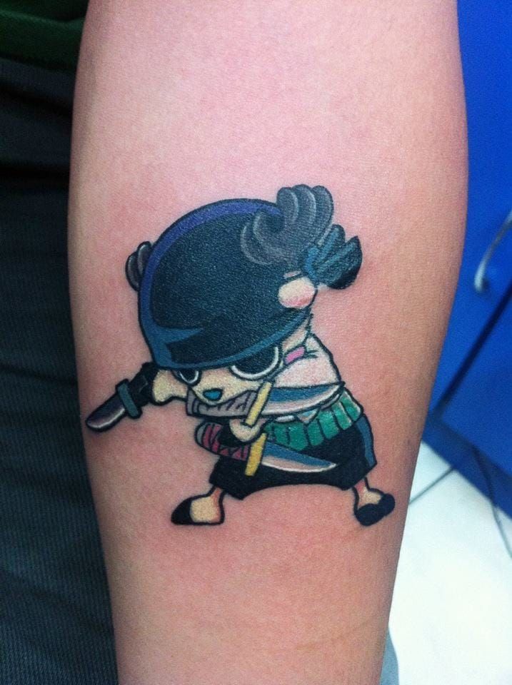 35 Awesome One Piece Tattoos For The Straw Hat Pirates • Tattoodo 
