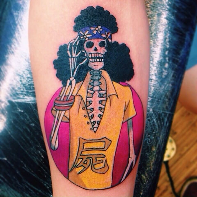 35 Awesome One Piece Tattoos For The Straw Hat Pirates Tattoodo