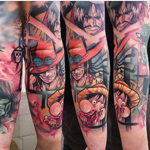 PIRATES OF THE NEW WORLD  One piece birthdays, One piece tattoos