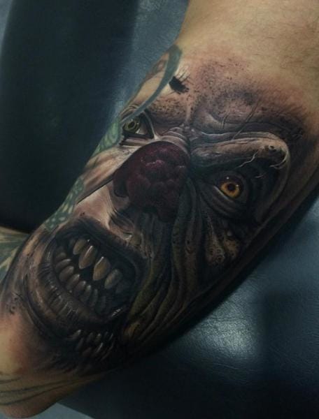 Terrifying Piece by Fredy Tattoo