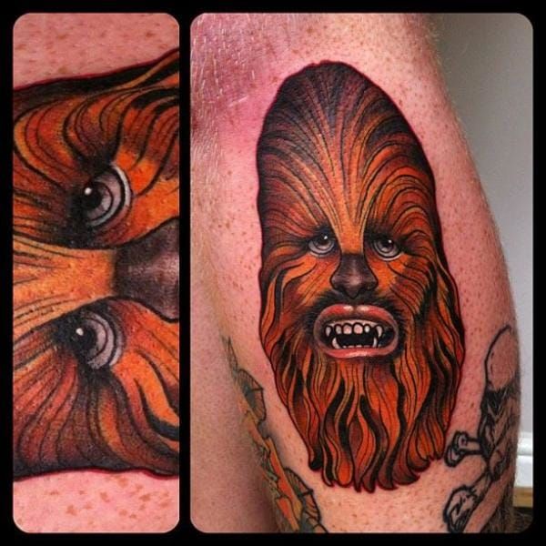 Tattoo uploaded by Robert Davies • Saint Yoda Tattoo by Benji