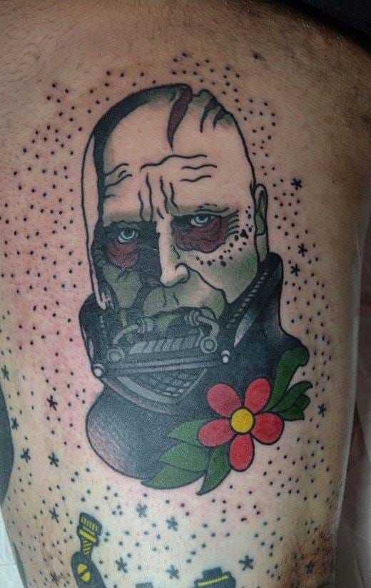 Tattoo uploaded by Robert Davies • Saint Yoda Tattoo by Benji