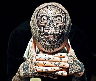 50 Fantastic Scalp Tattoos