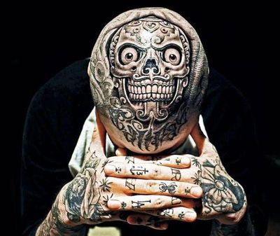 50 Fantastic Scalp Tattoos
