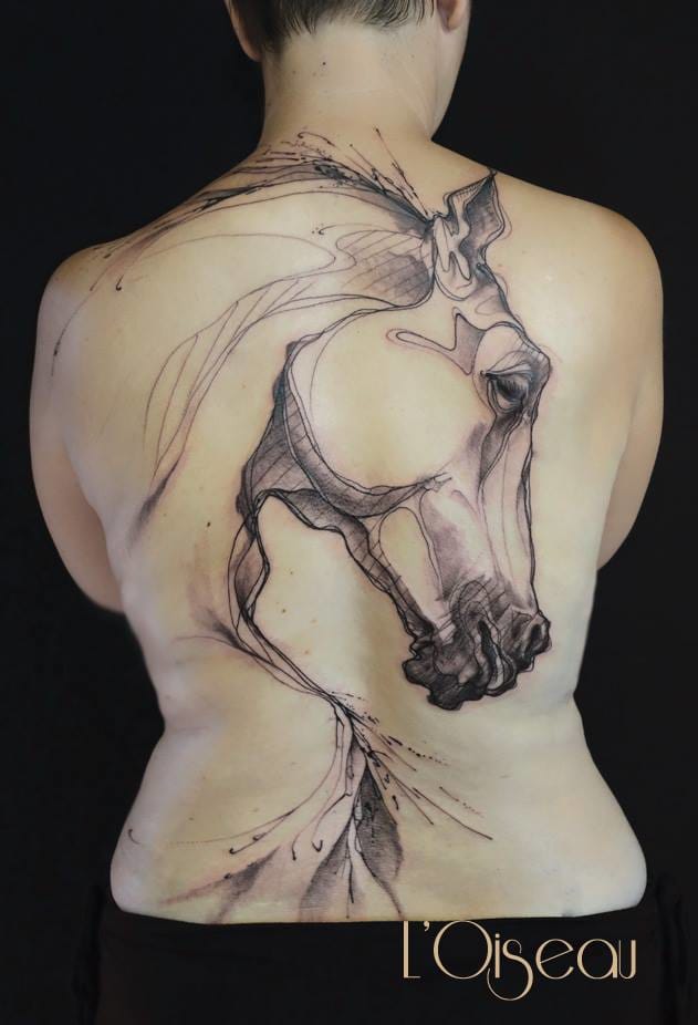 Share 73 horse neck tattoo  thtantai2