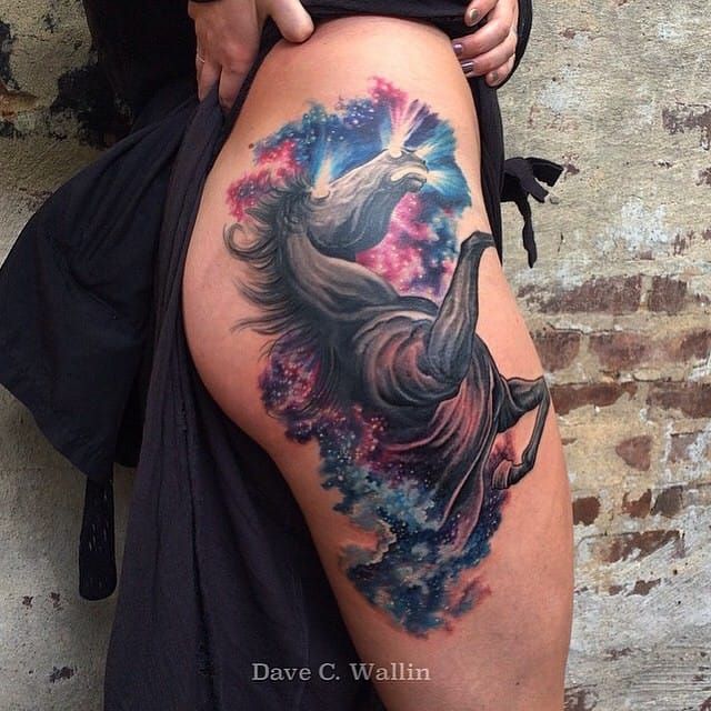 Cosmic horse by Dave C. Wallin...
