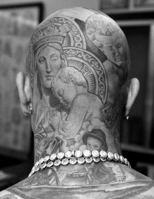 Black and grey by Chuey Quintanar.