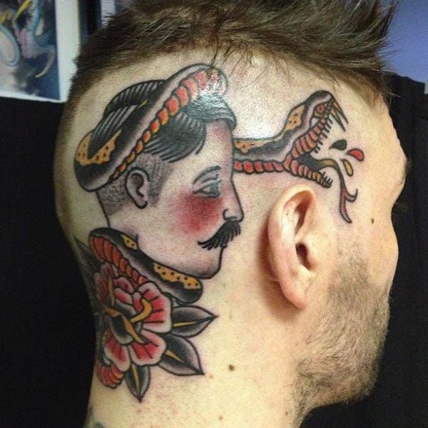 Old school greatness by Carnivale Tattoo.