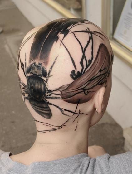 Trash Polka by Buena Vista Tattoo Club.