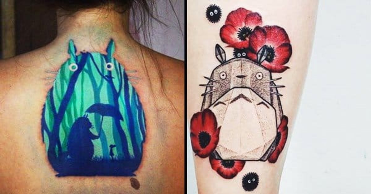 15 Irresistible My Neighbor Totoro Tattoos Tattoodo