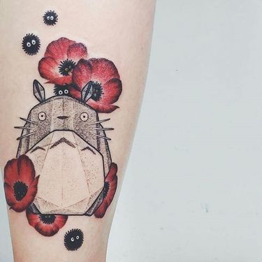 15 Irresistible My Neighbor Totoro Tattoos Tattoodo