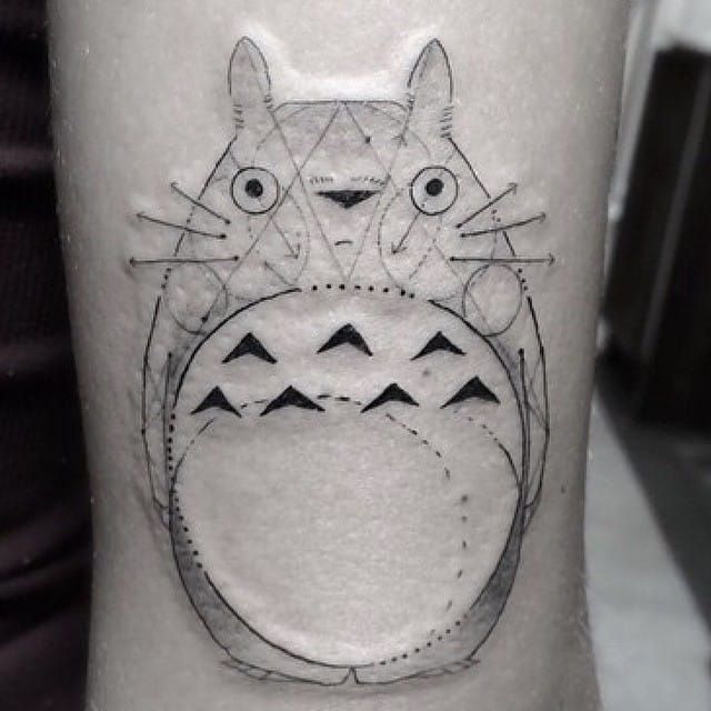 15 Irresistible My Neighbor Totoro Tattoos Tattoodo