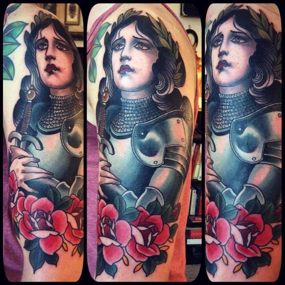 Nikki Simpson  Joan of Arc done with Balm Tattoo Fusion  Facebook