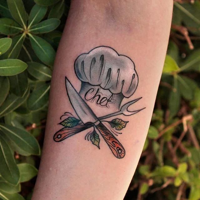 Cooking Tattoo Photos & Meanings | Steal Her Style