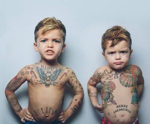 Tattooed kids