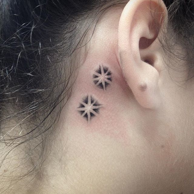 Second star to the right tattoo by Abbey Saunders