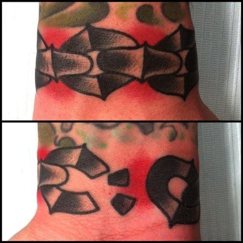 Great Wrist Tattoo by Ashley Love