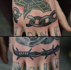 Chain Tattoo by Philip Yarnell