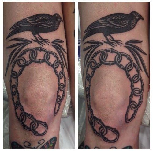 Knee Tattoo by Ryan Cooper Thompson