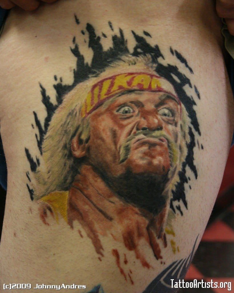 Hulk Hogan 2K15 with Tattoos  ProWrestlingModsio