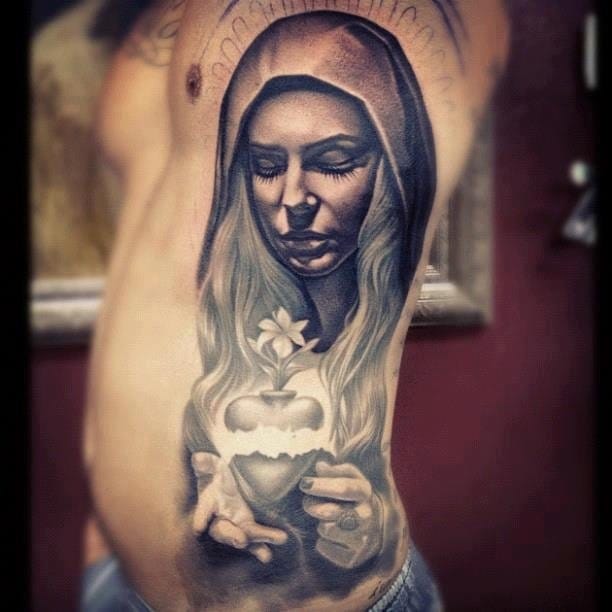 Catholic Mary Tattoo Ideas 50 Designs  Their Meanings  InkMatch