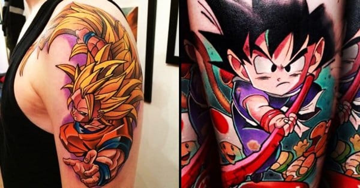 10 Dragon Ball Tattoos That Actually Look Awesome • Tattoodo