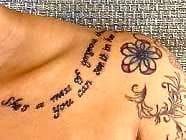 "She's a mess of gorgeous chaos and you can see it in her eyes." Nice placement of lines from the poem Gorgeous Chaos.