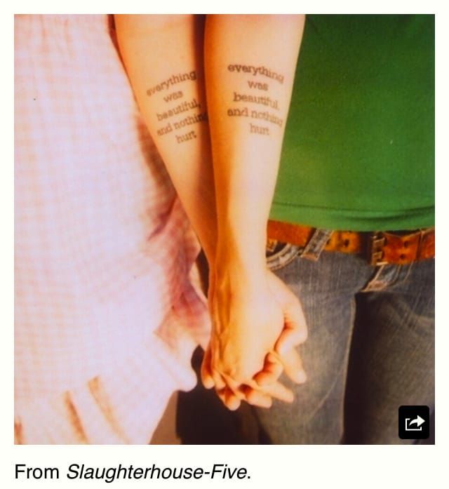 "Everything was beautiful and nothing hurt."