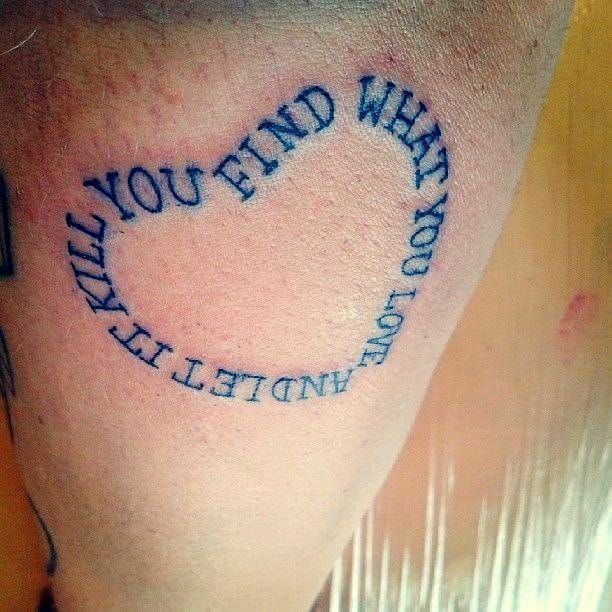 Same Bukowski quote, different creativity.