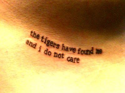 Last lines of For Jane by Charles Bukowski.