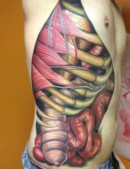 Crazy tattoo design