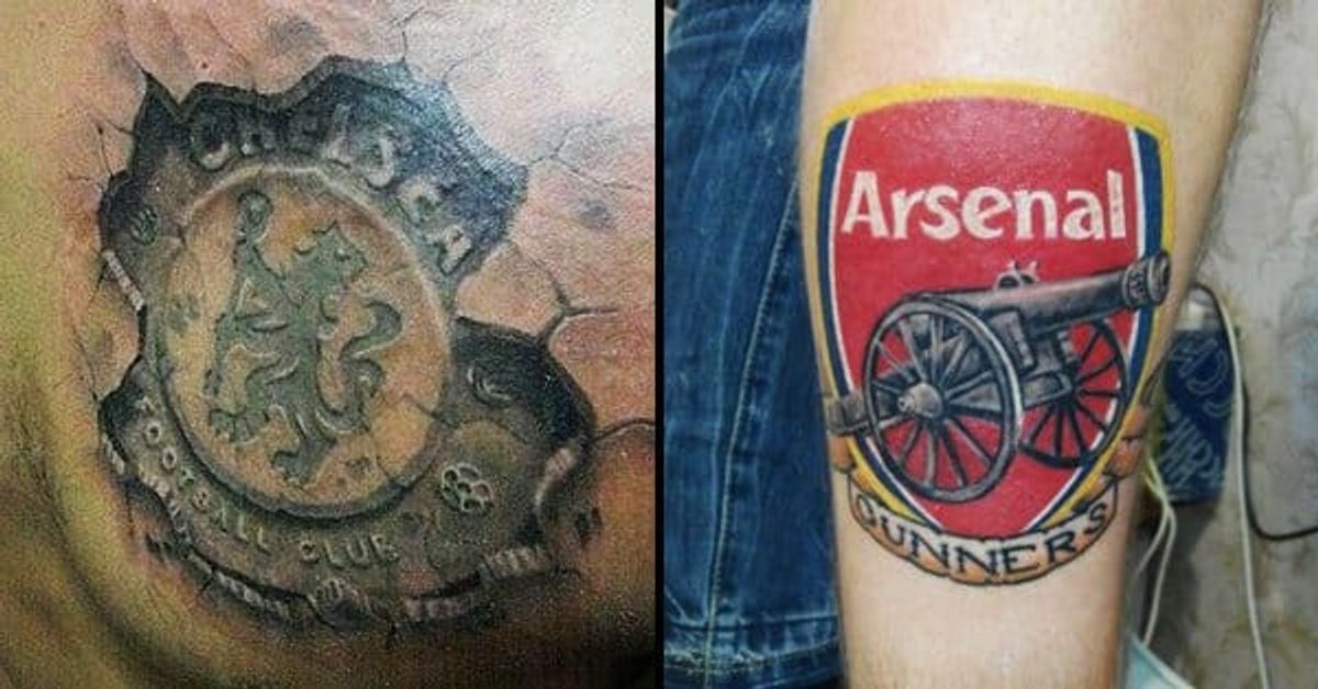 11 Crazy Premier League Tattoos • Tattoodo