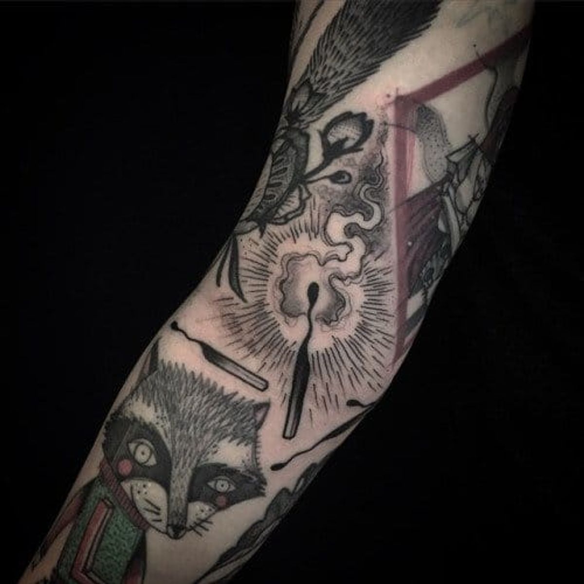 Match Tattoos Light It Up With These 14 Match Tattoos! • Tattoodo