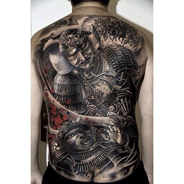 12 Samurai Tattoo Back Ideas To Inspire You  alexie