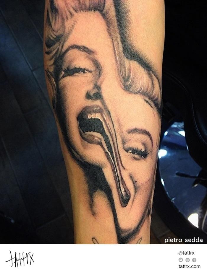 Glitch Marilyn by Sedda.