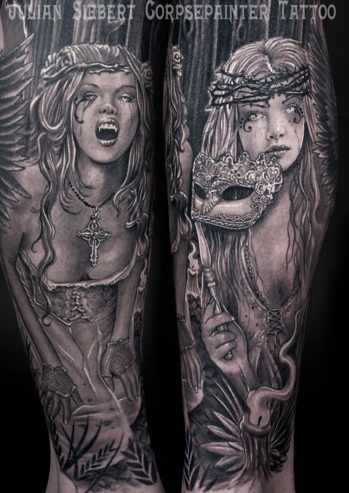 Black Canal Tattoo Company   Moonlit in the somber of nightUpper arm  tattoo done by our lead artist derekgarypritchettart at our witchyvictorian  gothic tattoo  piercing studio blackcanaltattoocompany in historic  napaneeontario       