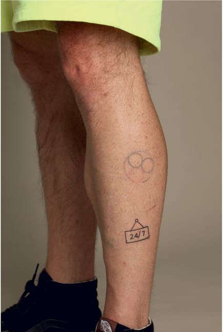 The kind of tattoos you can get with robot tattoo machine "Tatoué" for the moment. Not a bodysuit yet, but competing with hipster handpoked tattoos...